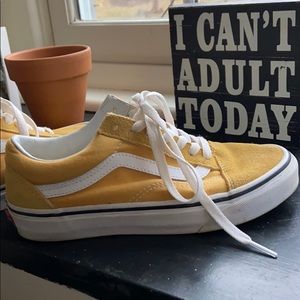 Yellow vans